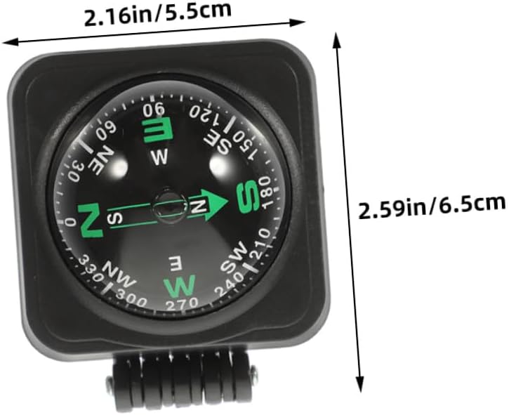 Adjustable 3pcs Car Dashboard Compass Ball for Vehicle Boat Motorcycle Navigation - Image 2